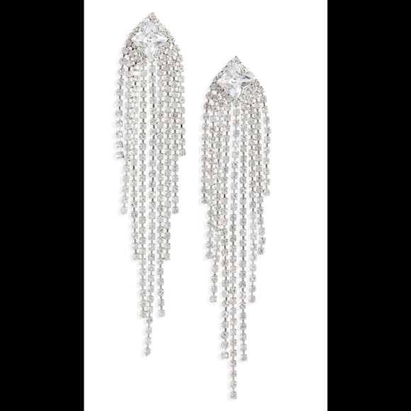 Crystal Linear Drop Earrings
BP. NWT
